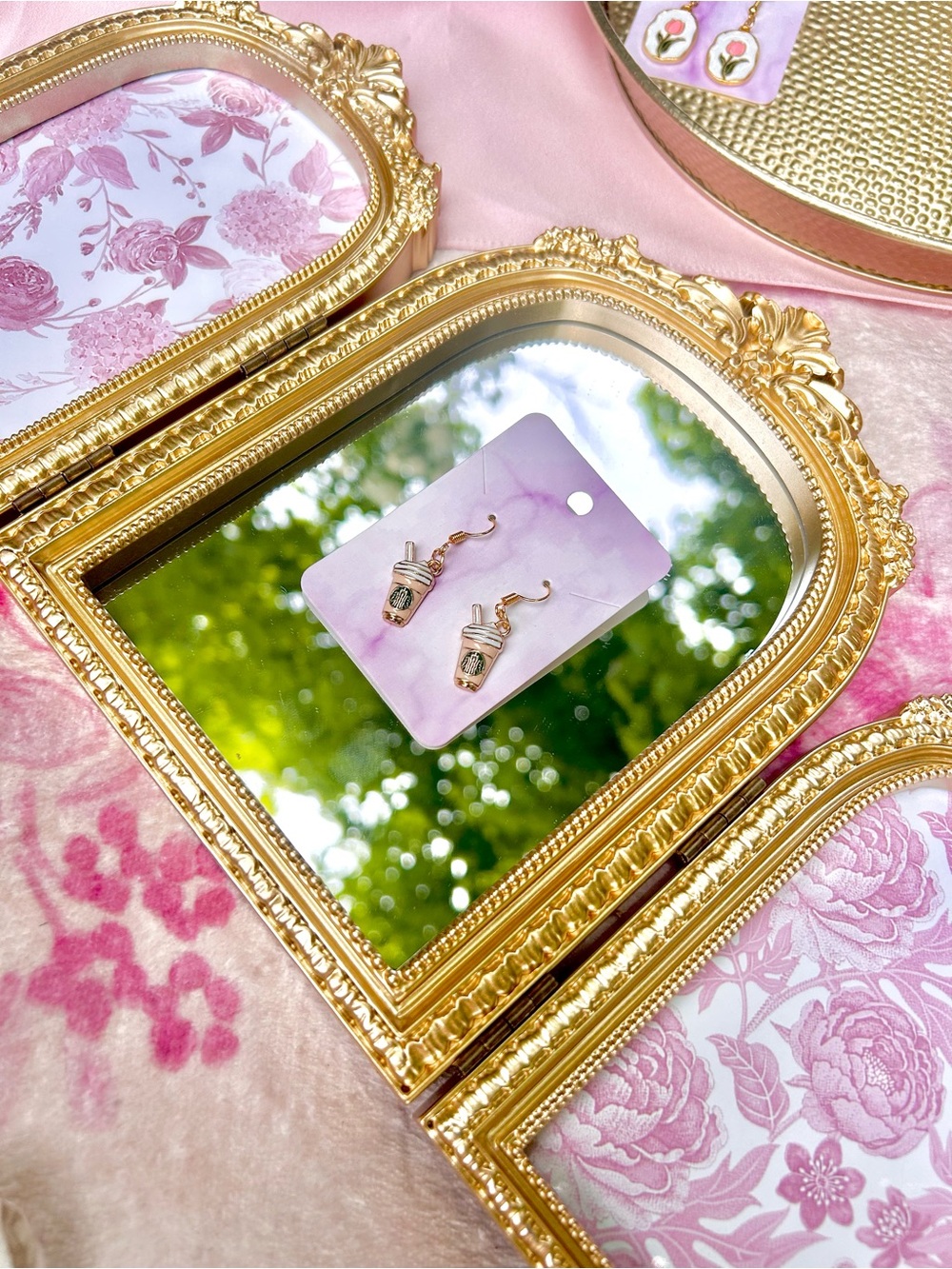 ✨LAST ONE! Handmade Coffee Cup Earrings